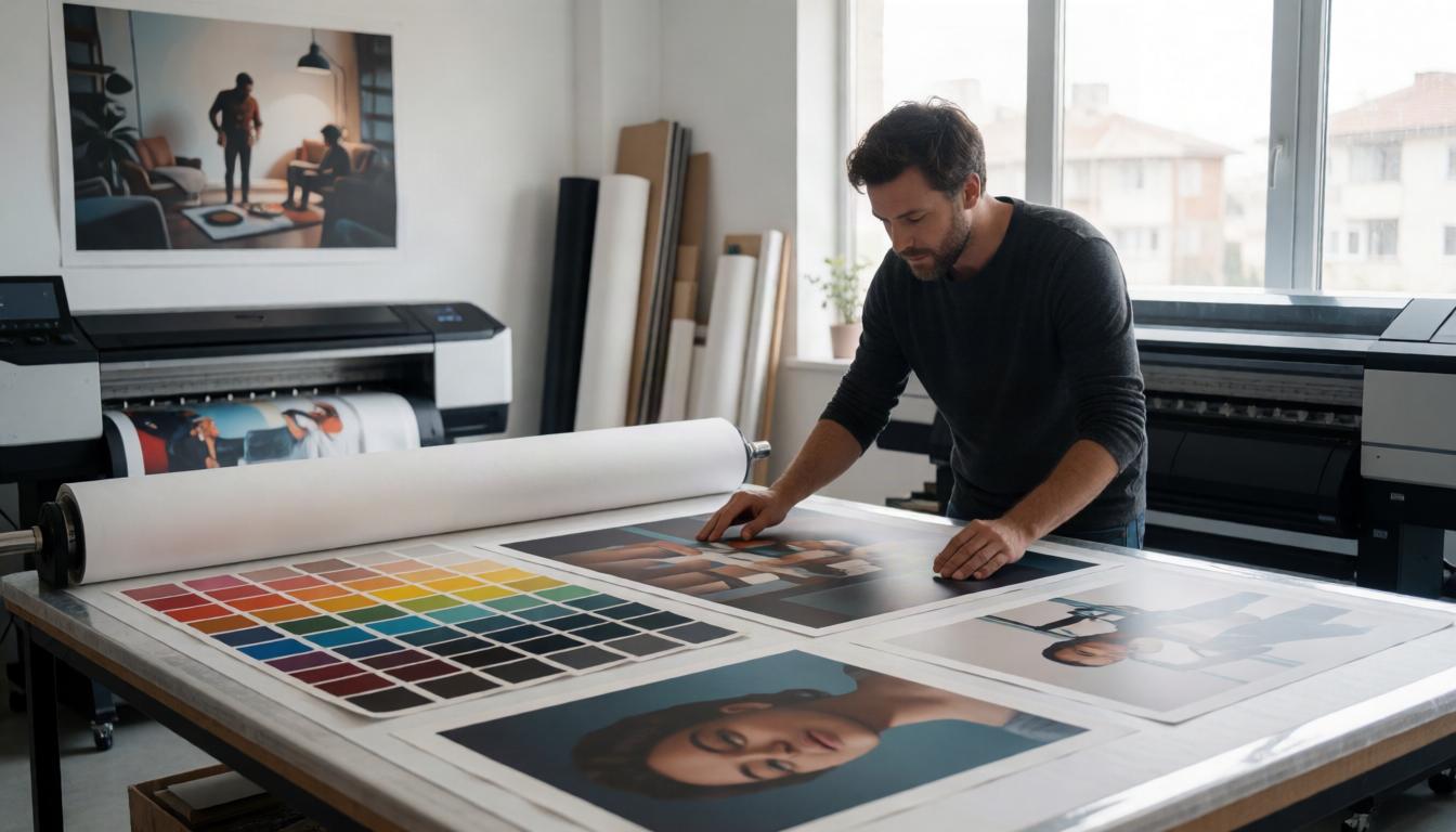 Photo and art printing with careful file review